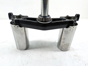 2014 Harley Touring FLHTK Electra Glide Upper Lower Triple Tree & Riser 45900091
