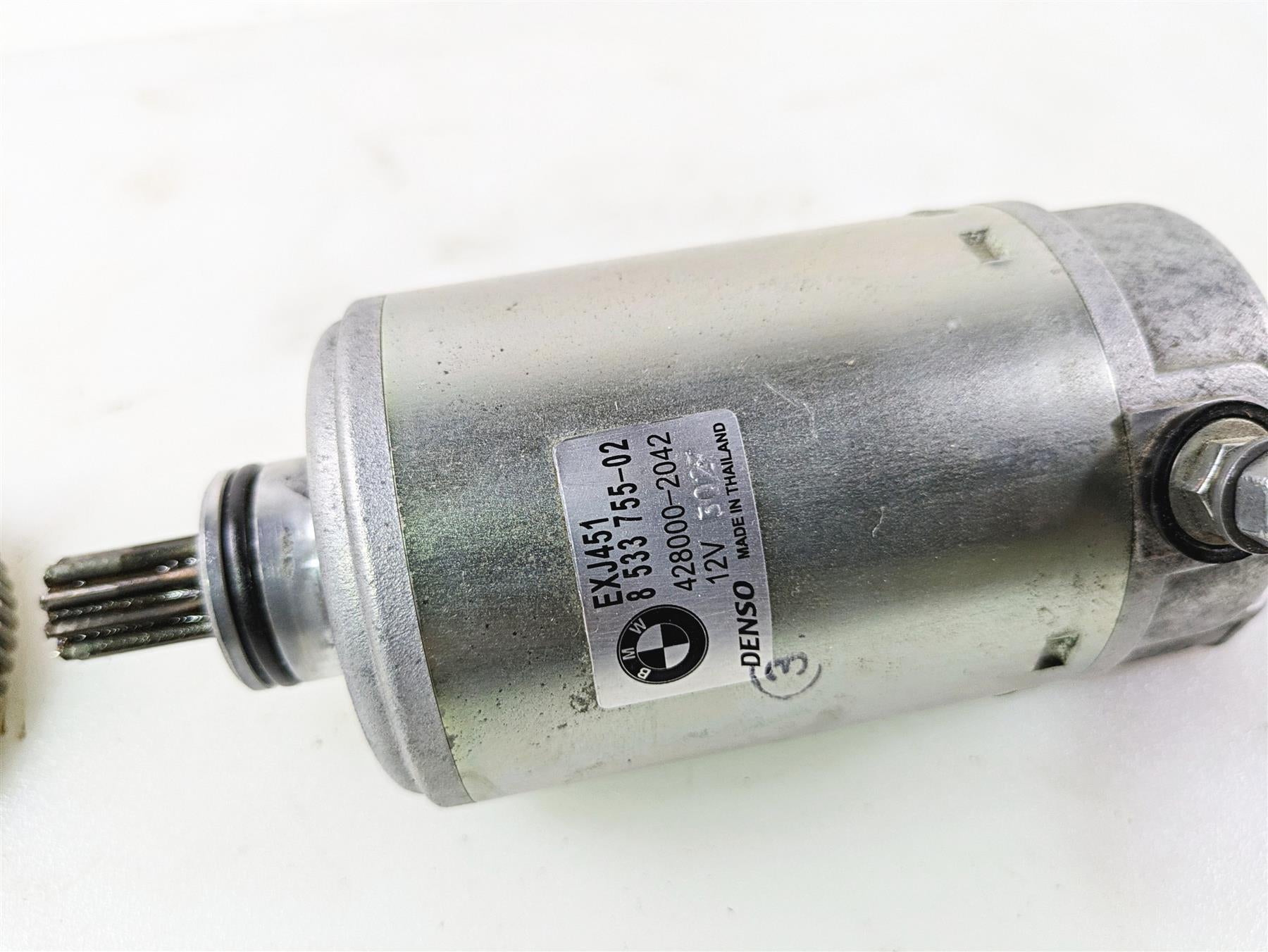 2014 BMW K1300S K40 Starter Motor And Starter Gear Denso 12419457327 8533755 {{ shop.shopifyCountryName }} - Mototech271