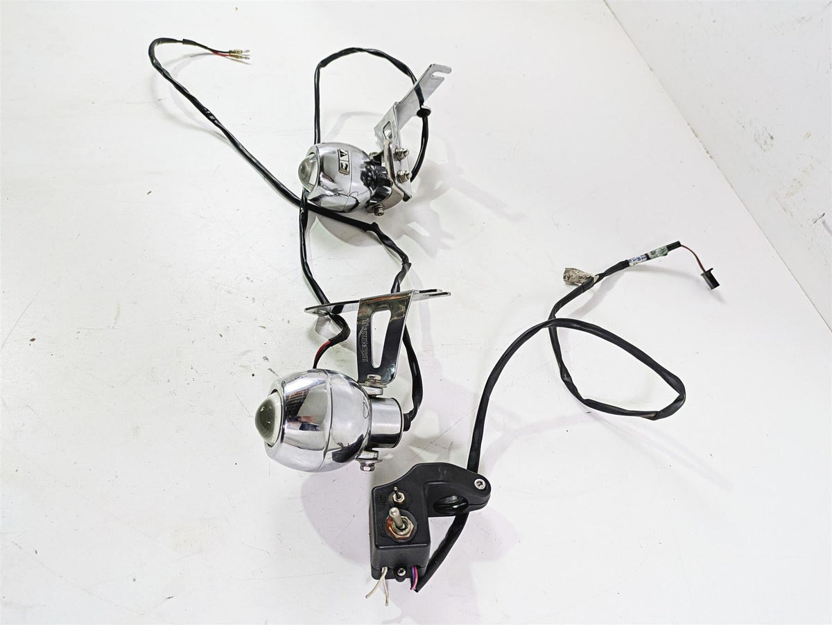 2006 Triumph Rocket 3 Oem Fog Lights Spot Light + Mounts & Switch -Read A9738110 {{ shop.shopifyCountryName }} - Mototech271