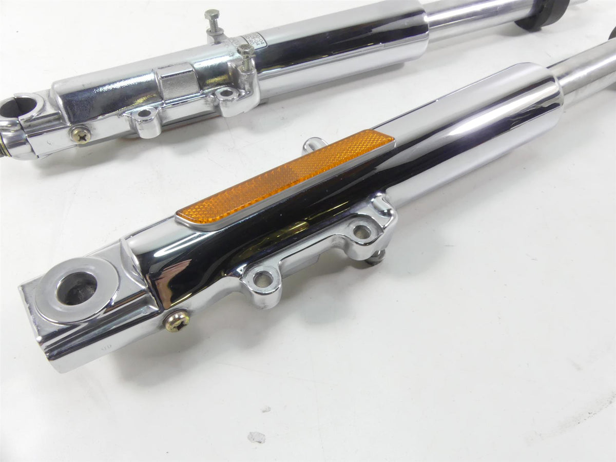 2004 Harley FLHTC SE CVO Electra Glide Chrome Strgt 41mm Front Forks 45500168 {{ shop.shopifyCountryName }} - Mototech271