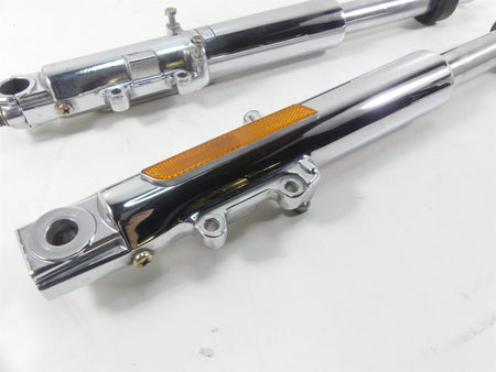 2004 Harley FLHTC SE CVO Electra Glide Chrome Strgt 41mm Front Forks 45500168 {{ shop.shopifyCountryName }} - Mototech271