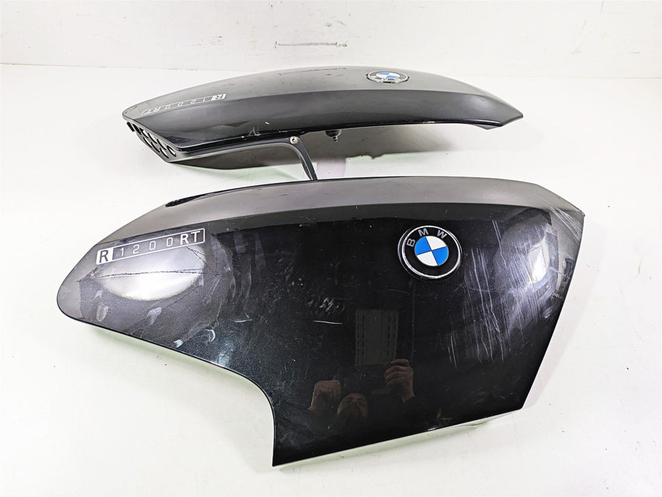 2009 BMW R1200RT K26 Upper Side Panel Cover Fairing Set 46637682943 46637682944 {{ shop.shopifyCountryName }} - Mototech271