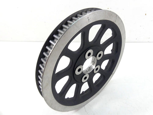 2007 Harley Touring FLHRC Road King Rear Drive Belt Pulley 66T - Read 37781-07 | Mototech271