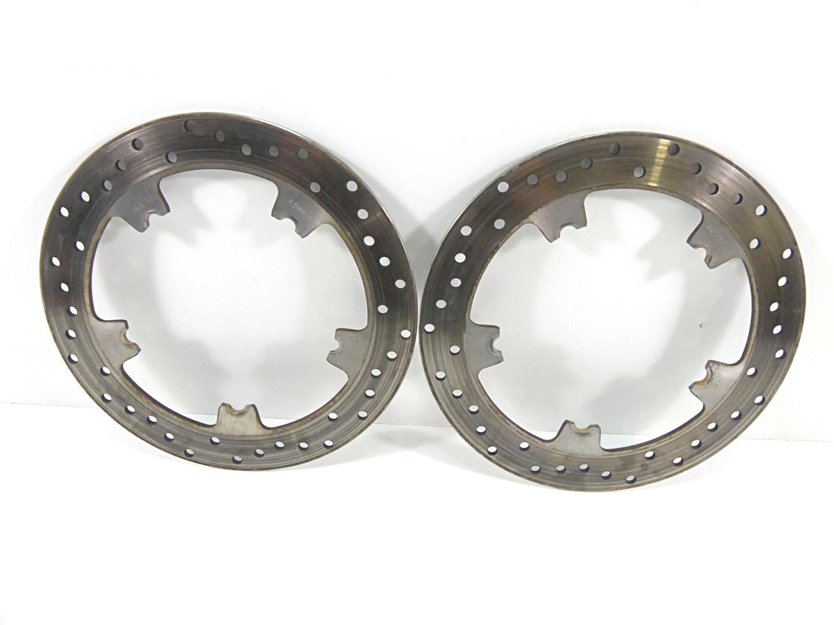 2014 Harley FXDL Dyna Low Rider Front Brake Disc Set 46717-10 44553-06A {{ shop.shopifyCountryName }} - Mototech271