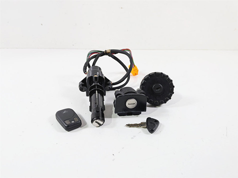 2002 BMW K1200LT 89V3 Ignition Switch Key Fuel Gas Cap Set 51252347015 {{ shop.shopifyCountryName }} - Mototech271