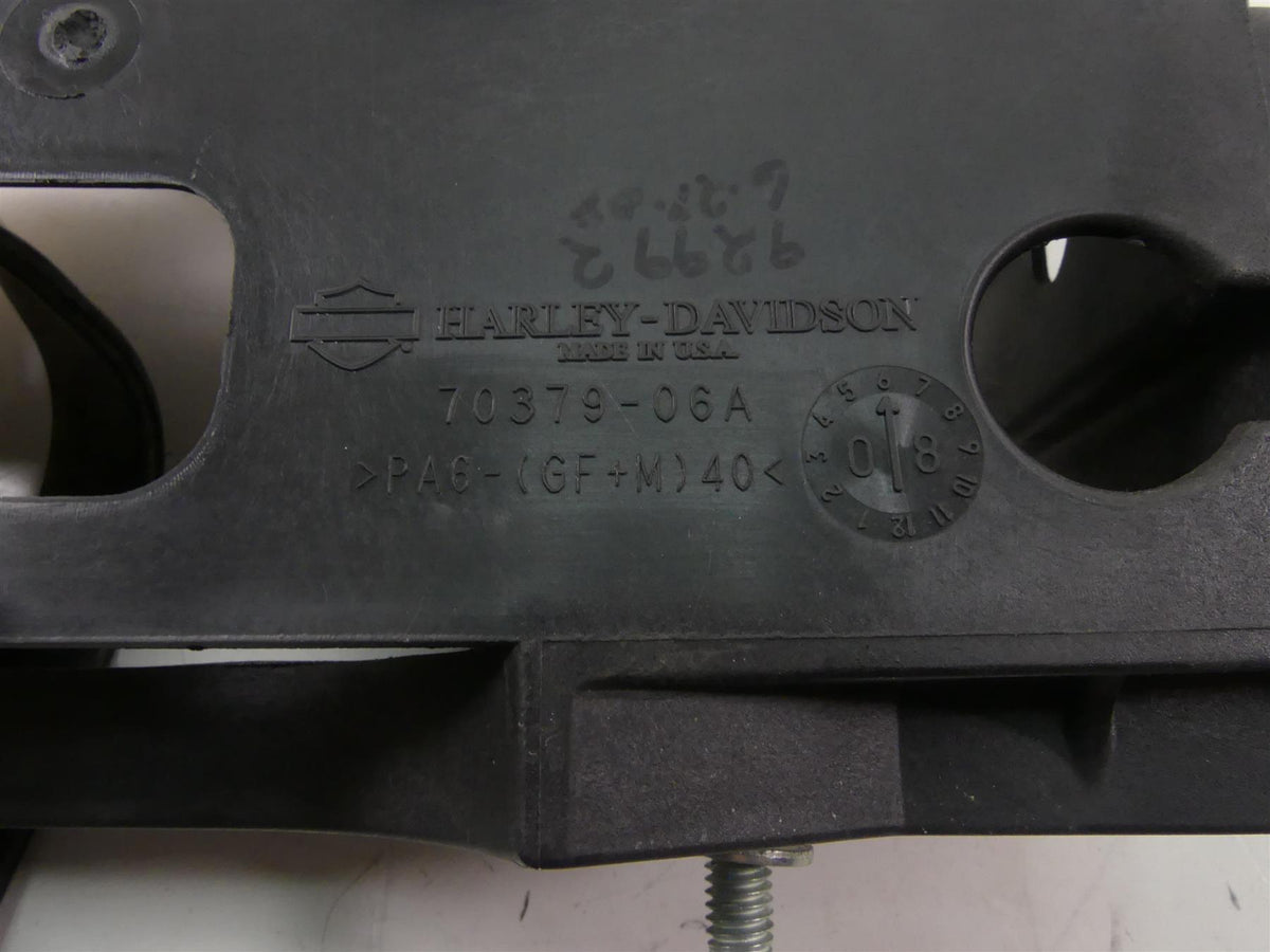 2009 Harley FXDF Dyna Fat Bob Battery Tray & Black Wrinkle Cover 70379-06B {{ shop.shopifyCountryName }} - Mototech271