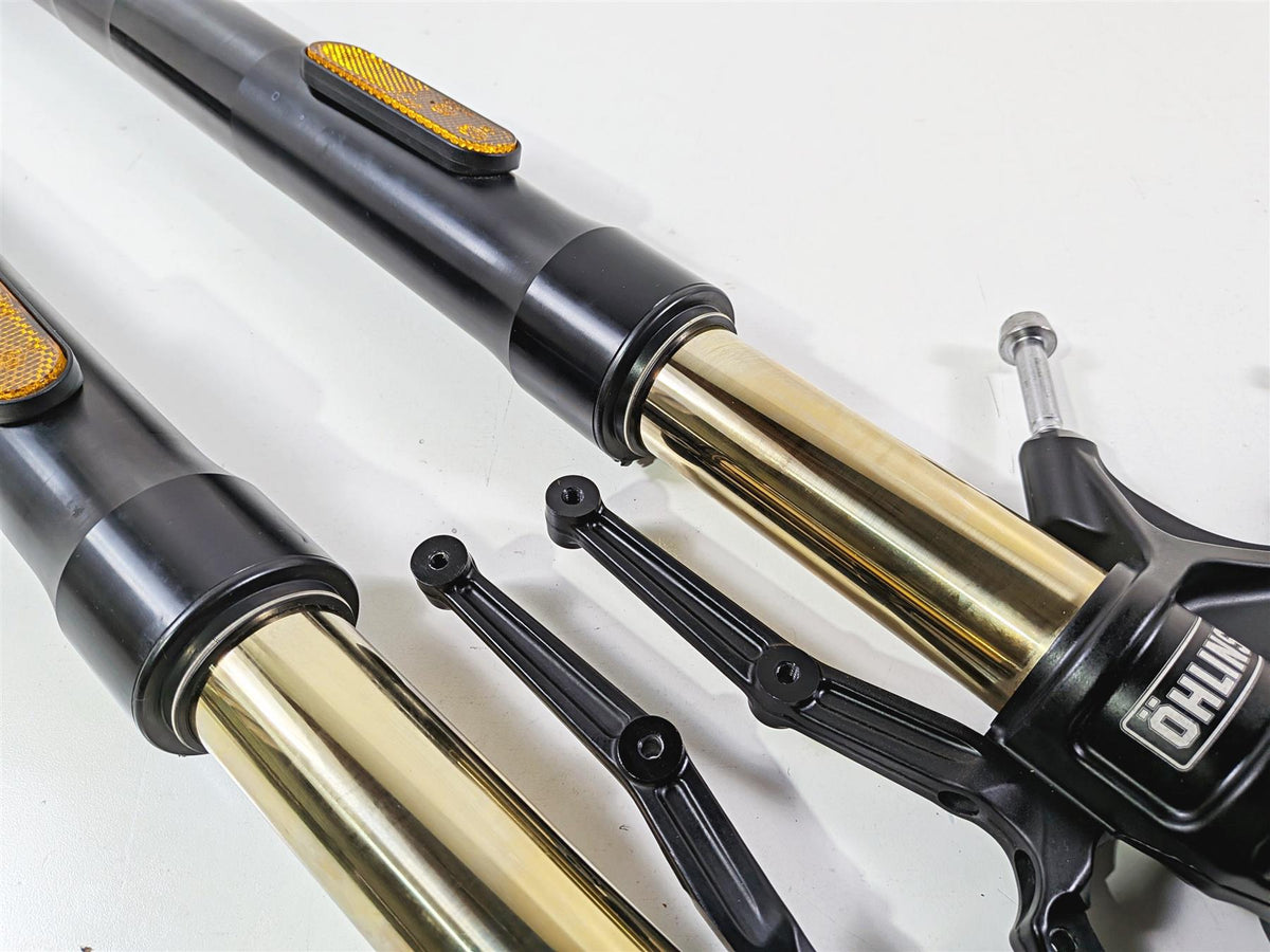 2019 Triumph Speed Triple RS 1050 Black Ohlins Front Fork Legs T2044034 T2044036 {{ shop.shopifyCountryName }} - Mototech271
