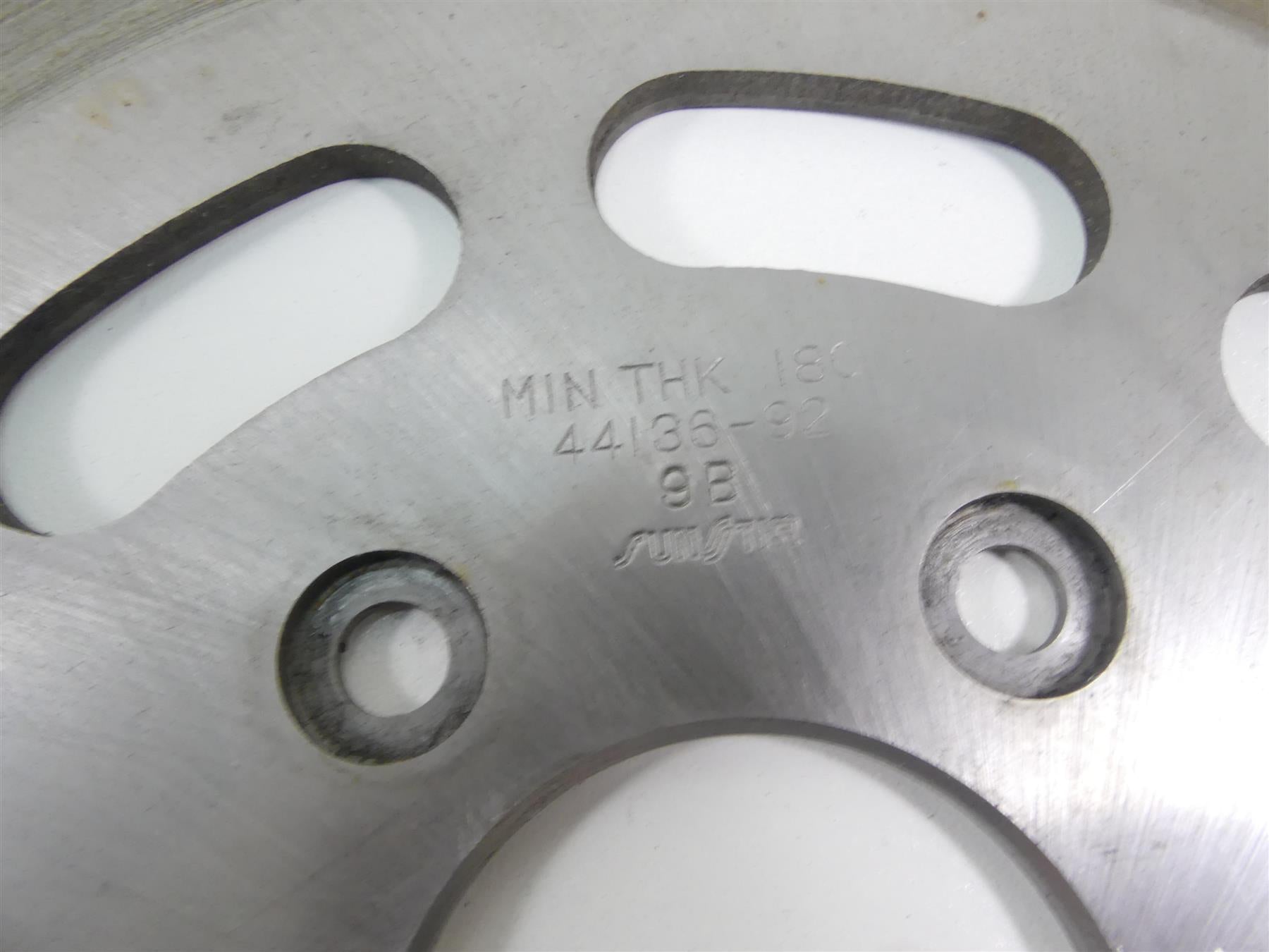 1999 Harley Dyna FXDL Low Rider Front Sunstar Brake Disc Rotor Set 44136-92 {{ shop.shopifyCountryName }} - Mototech271