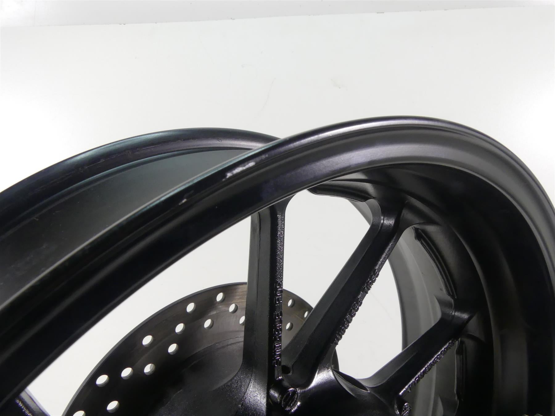 2015 Yamaha MT09 FZ09 Straight Rear Wheel Rim 17x5.5 -Read 1RC-25338-00-00 {{ shop.shopifyCountryName }} - Mototech271