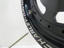 Load image into Gallery viewer, 2014 Harley Dyna FXDF Fat Bob Straight Front Black Wheel Rim 16x3 43300254 | Mototech271
