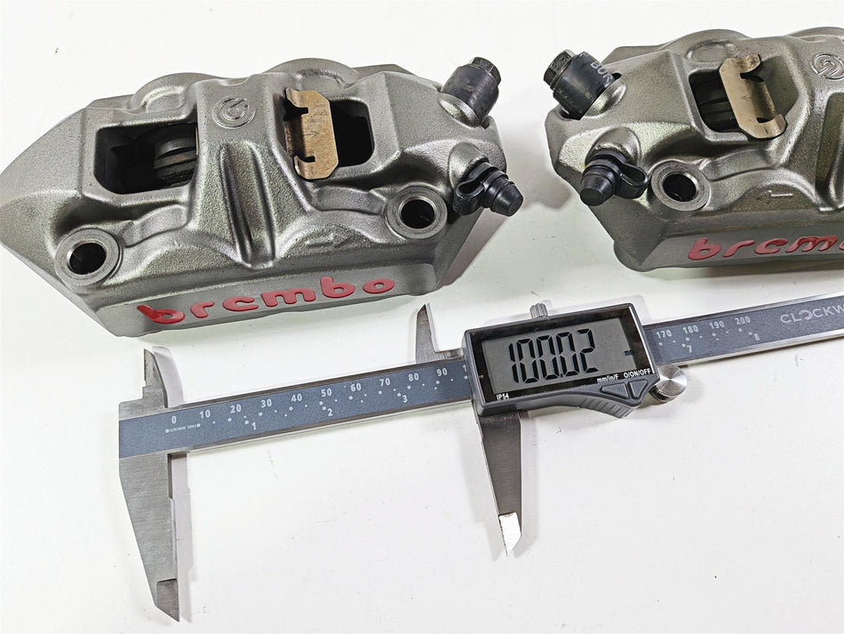 2008 Ducati Hypermotard 1100 S Brembo M4 Front Brake Caliper 100mm 61040901A-Mototech271