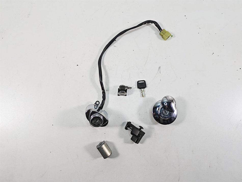 2006 Honda VT1100 C2 Shadow Ignition Switch Fuel Cap Key Lock Set 35010-MCK-A01 {{ shop.shopifyCountryName }} - Mototech271