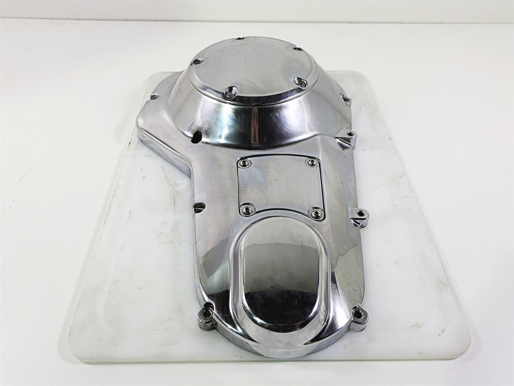 2005 Harley Touring FLHRI Road King Outer Primary Drive Clutch Cover 60685-04 {{ shop.shopifyCountryName }} - Mototech271