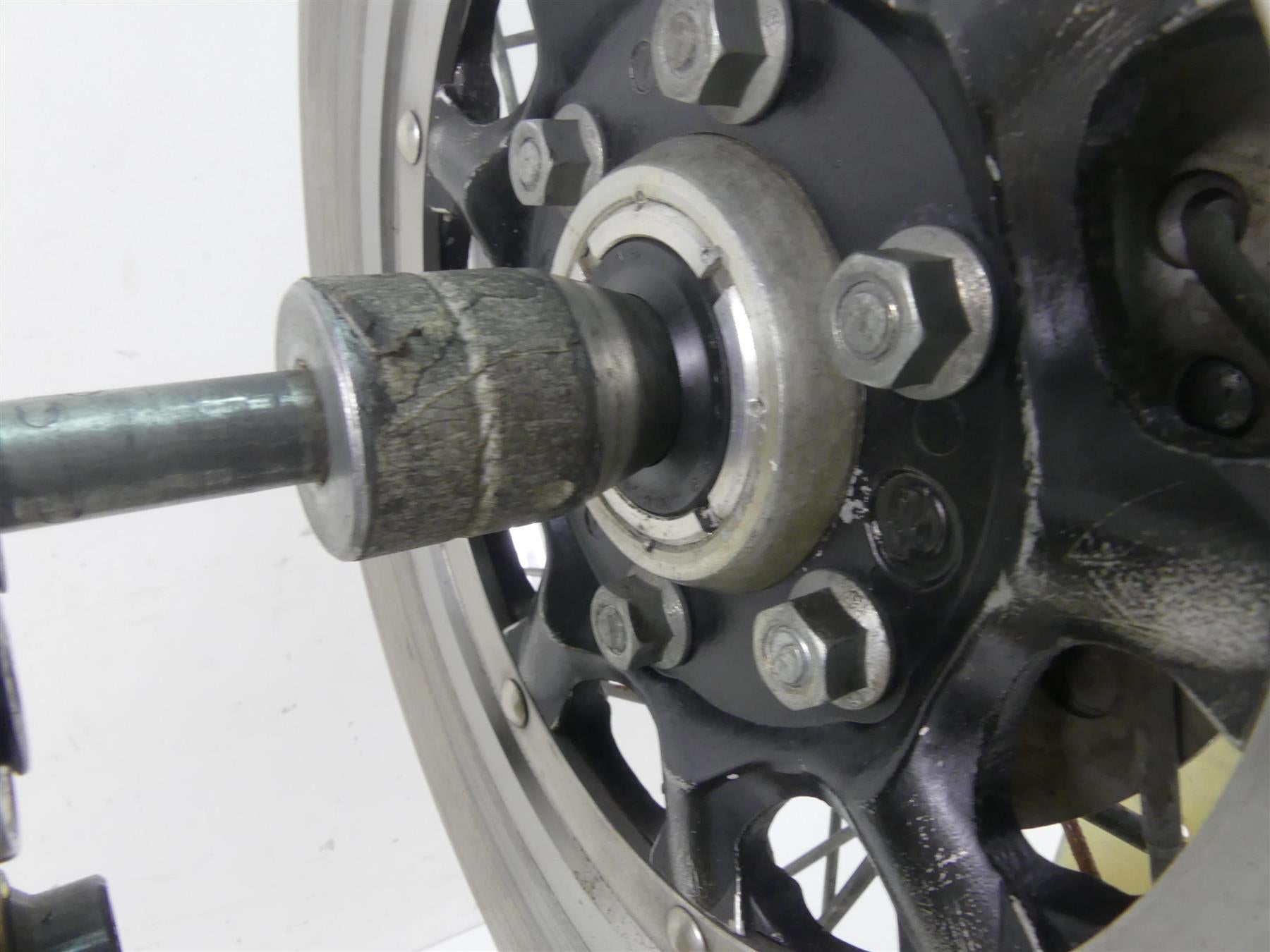 1977 Honda CB750 A Four Hondamatic Front 1.85x19 Wheel Rim 44701-371-003 {{ shop.shopifyCountryName }} - Mototech271