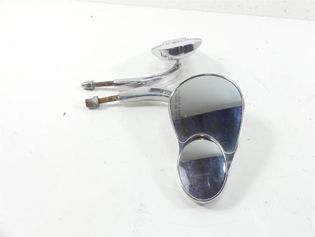 2008 Harley FXCWC Softail Rocker C Split Chrome Rear View Mirrors 91845-03B {{ shop.shopifyCountryName }} - Mototech271