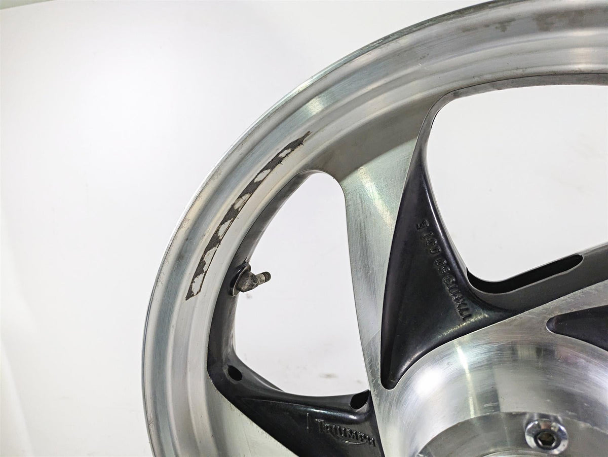 2006 Triumph Rocket 3 Straight Front Wheel Rim 17x3.5 T2005046 {{ shop.shopifyCountryName }} - Mototech271