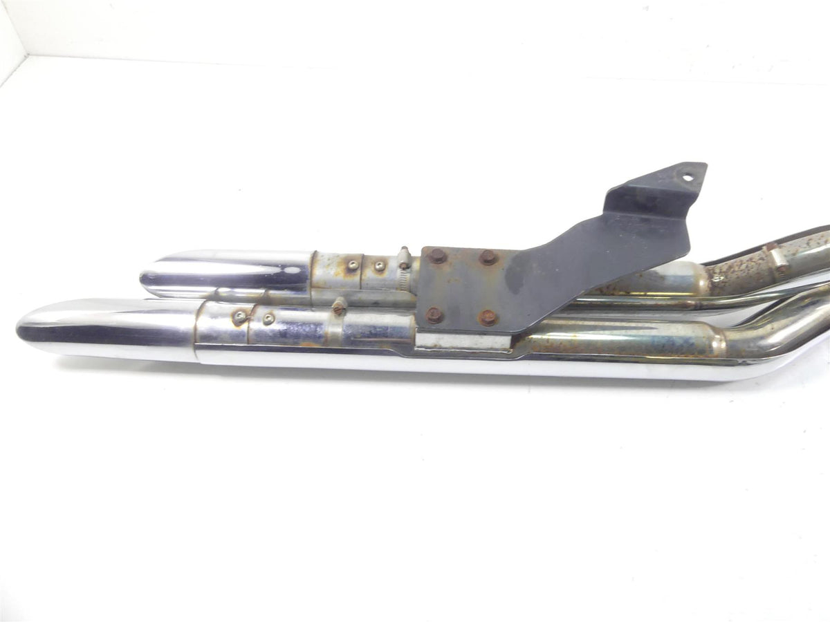 2003 Honda VTX1800 C Cobra Angled Slashcut Exhaust Header Muffler Set 1675SC-C {{ shop.shopifyCountryName }} - Mototech271