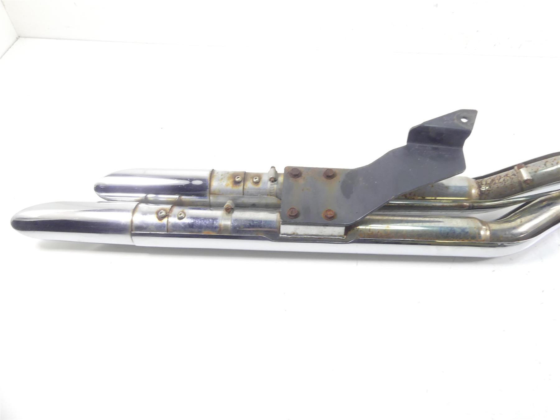 2003 Honda VTX1800 C Cobra Angled Slashcut Exhaust Header Muffler Set 1675SC-C {{ shop.shopifyCountryName }} - Mototech271