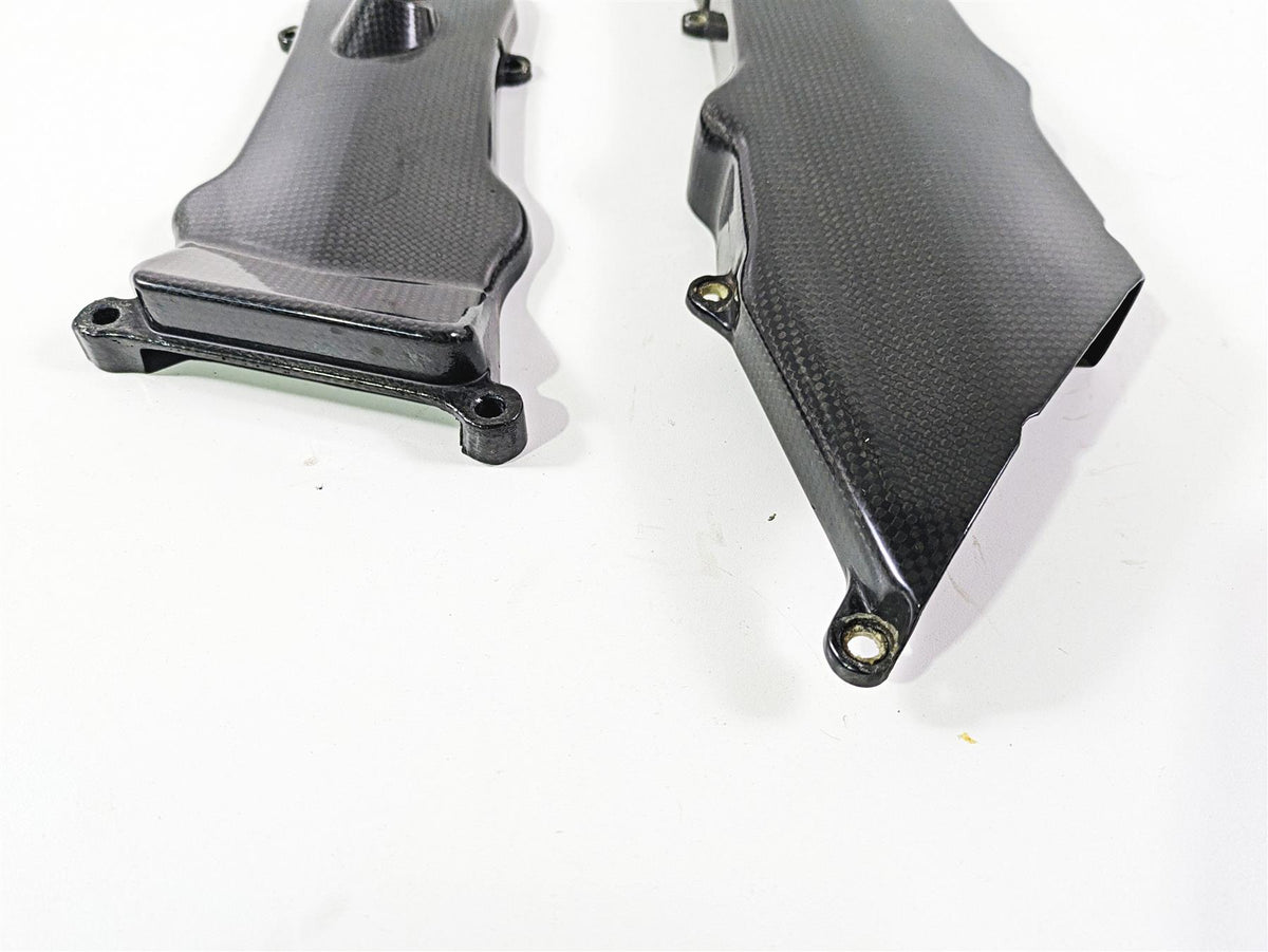 2009 Ducati Multistrada 1100 S Carbon Timing Cover Fairing Set 24510861 24510851 {{ shop.shopifyCountryName }} - Mototech271