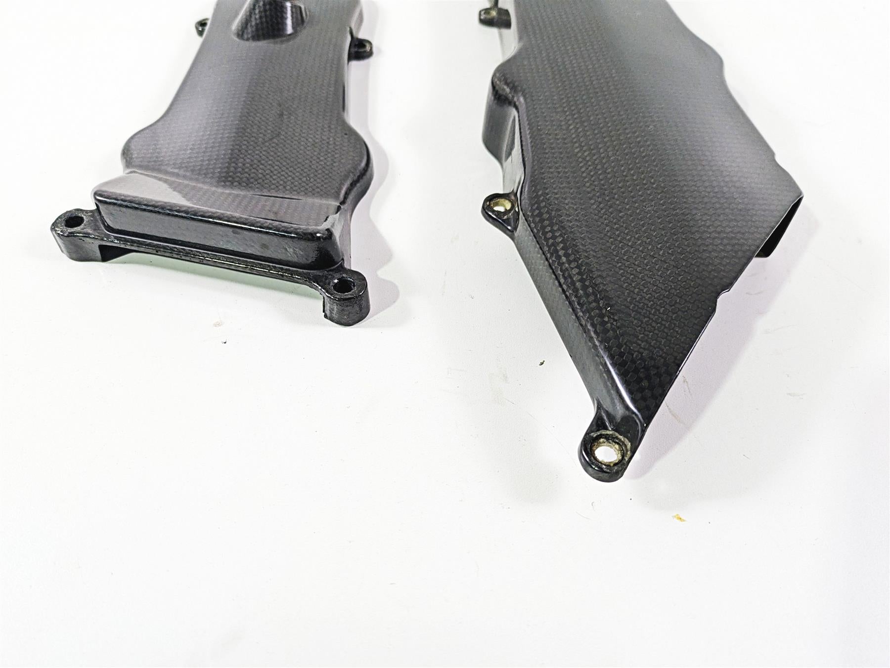 2009 Ducati Multistrada 1100 S Carbon Timing Cover Fairing Set 24510861 24510851 {{ shop.shopifyCountryName }} - Mototech271