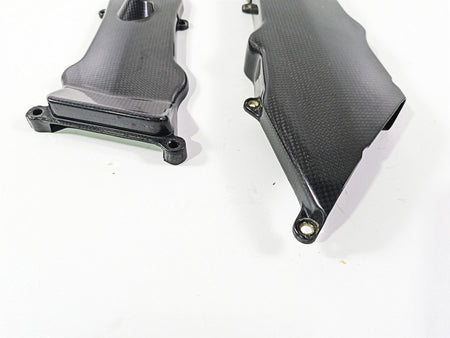 2009 Ducati Multistrada 1100 S Carbon Timing Cover Fairing Set 24510861 24510851 {{ shop.shopifyCountryName }} - Mototech271
