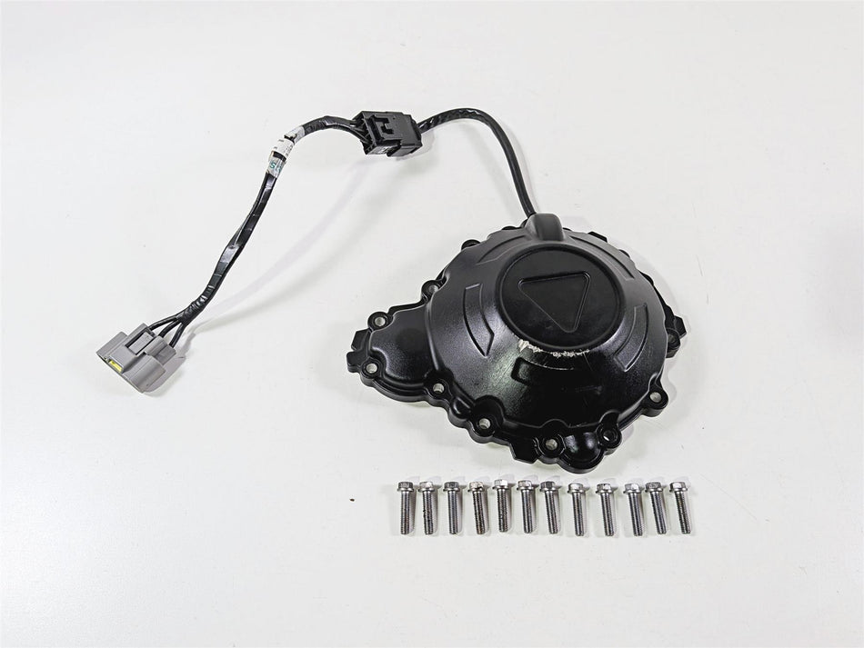 2019 Triumph Speed Triple RS 1050 Stator Alternator Generator & Cover T1300196 {{ shop.shopifyCountryName }} - Mototech271