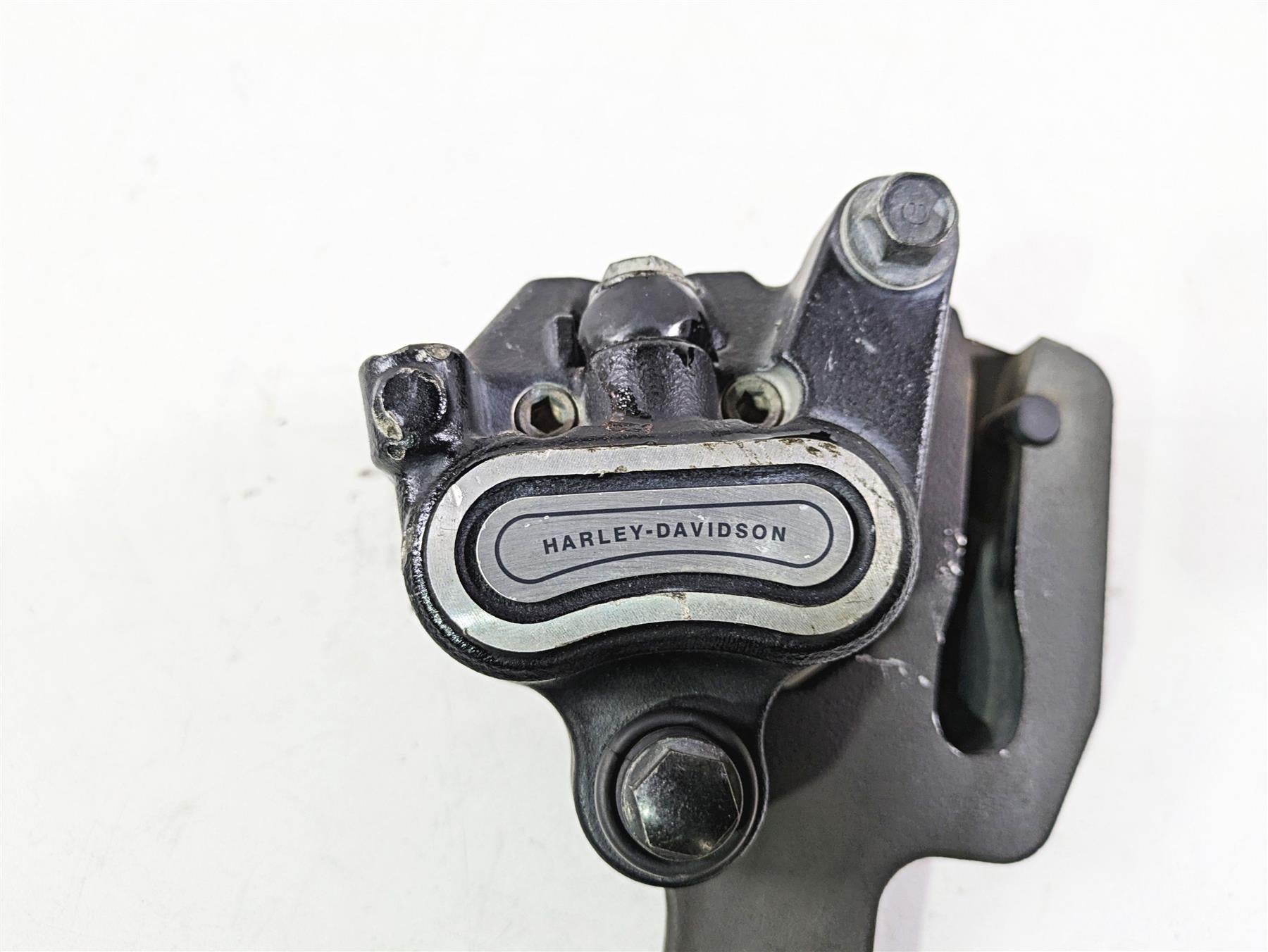 2018 Harley FXBR Softail Breakout Rear Brake Caliper + Bracket 41300192 {{ shop.shopifyCountryName }} - Mototech271