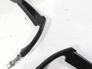 2008 Harley Touring FLHTCU E-Glide 105TH Kuryakyn Black Rambo Scythe Knife Blade Mirrors 1760 | Mototech271