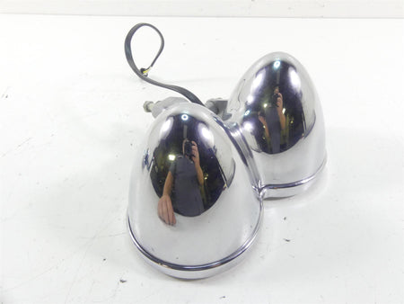 2009 Harley FXDF Dyna Fat Bob Headlight Head Light Bucket And Lens 69797-08 {{ shop.shopifyCountryName }} - Mototech271