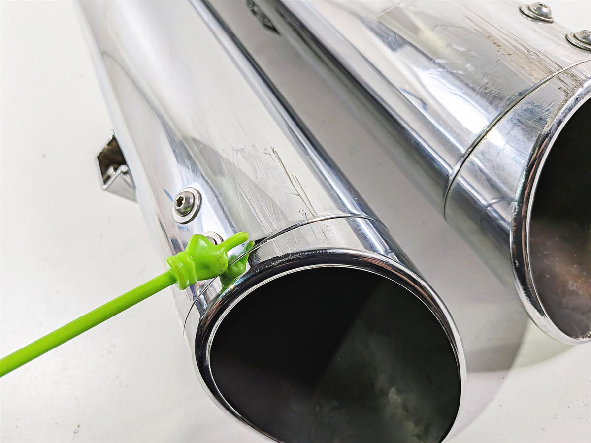 2020 Indian Challenger Limited Tab Performance 4" Chrome Exhaust Pipes 211-1291-Mototech271