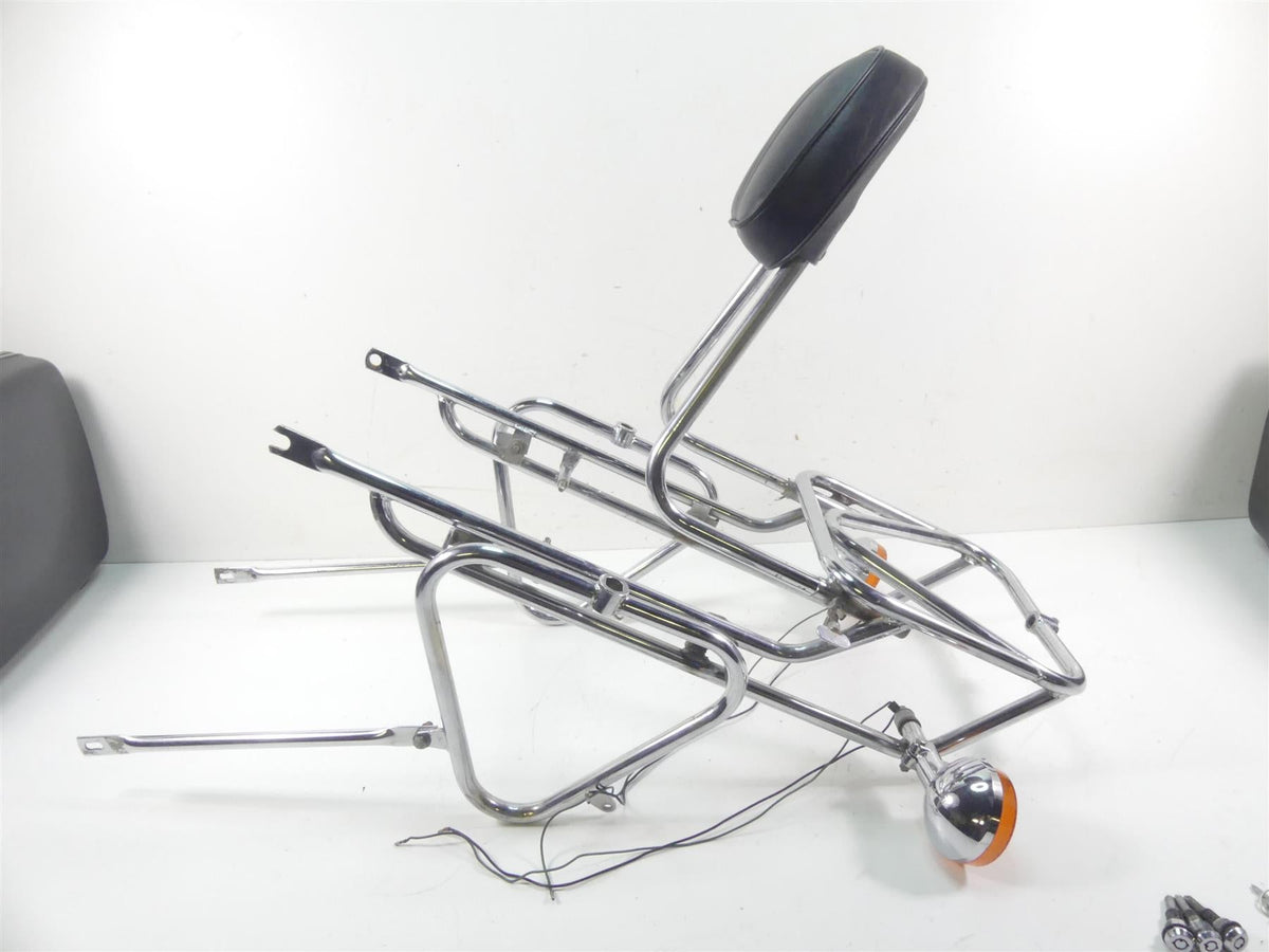 1977 Honda CB750 A Four Hondamatic Samsonite Saddlebag Trunk Luggage Rack {{ shop.shopifyCountryName }} - Mototech271
