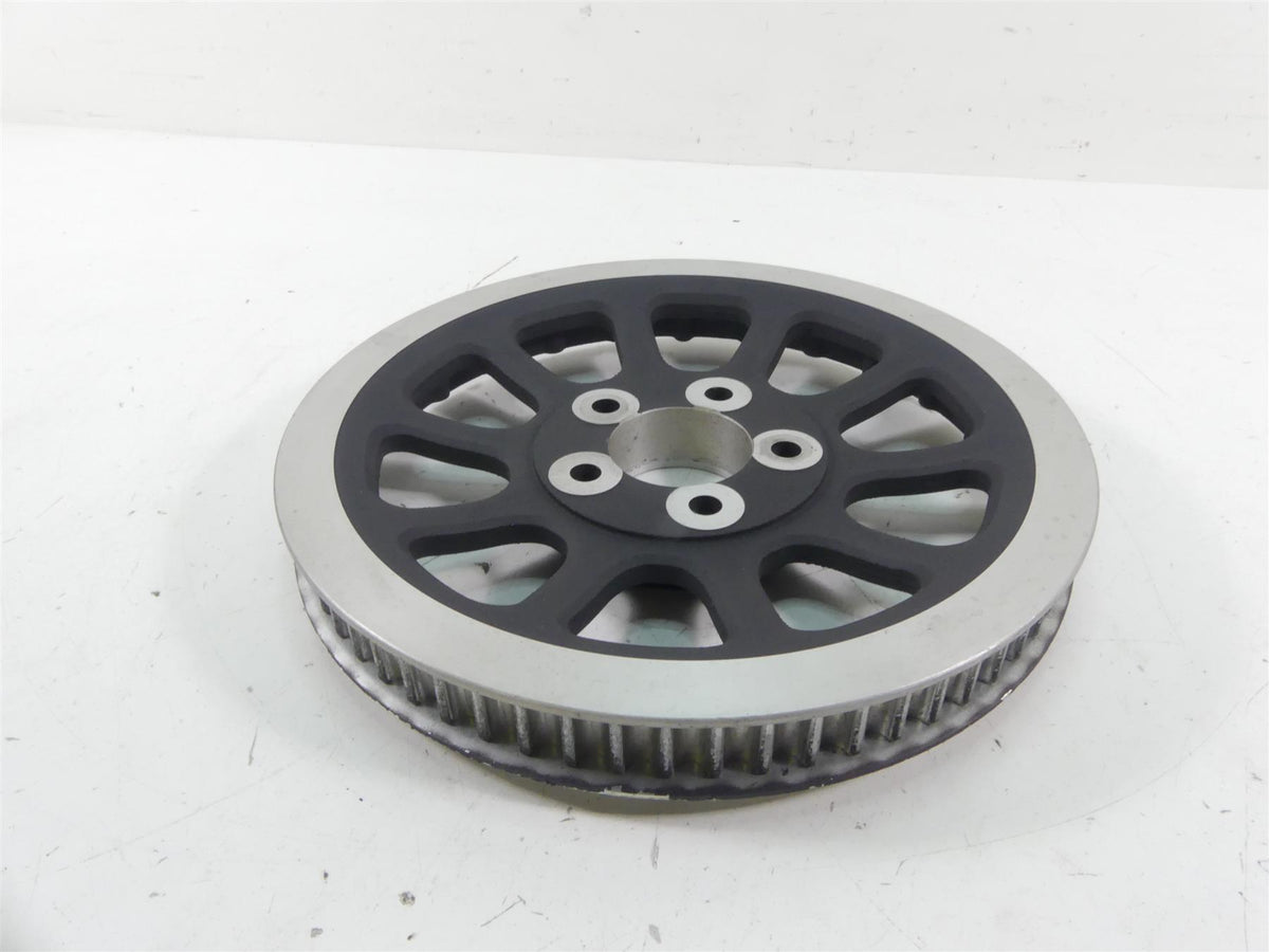 2014 Harley FXDL Dyna Low Rider Rear Drive Belt Sprocket Pulley 66T 1" 40374-07 {{ shop.shopifyCountryName }} - Mototech271