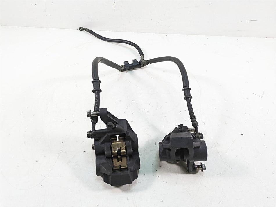 2002 Yamaha FZ1 FZS1000 Fazer Front Brake Caliper + Line Set 5DM-2580T-00-00 {{ shop.shopifyCountryName }} - Mototech271