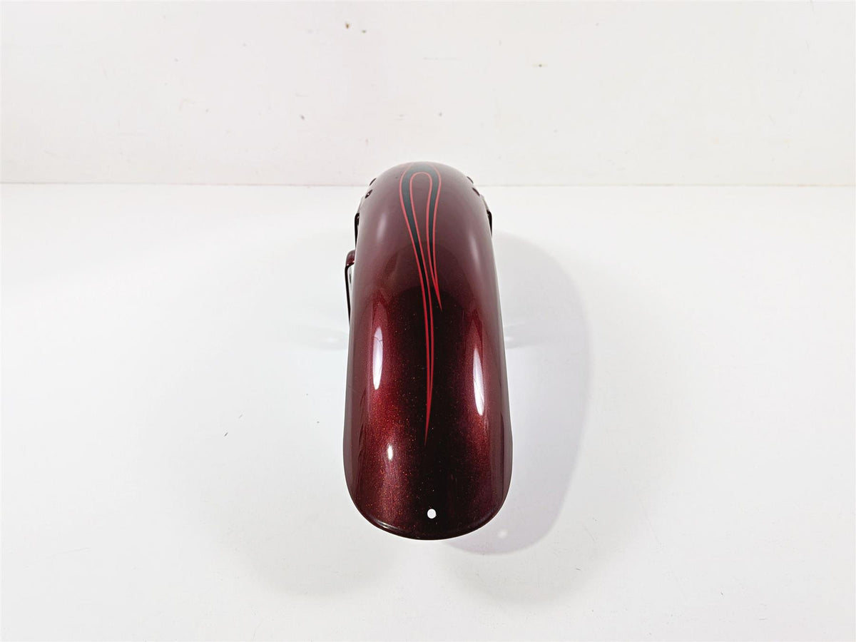 2009 Harley FXCWC Softail Rocker Front Fender Crimson Red Sunglo 60158-08 {{ shop.shopifyCountryName }} - Mototech271