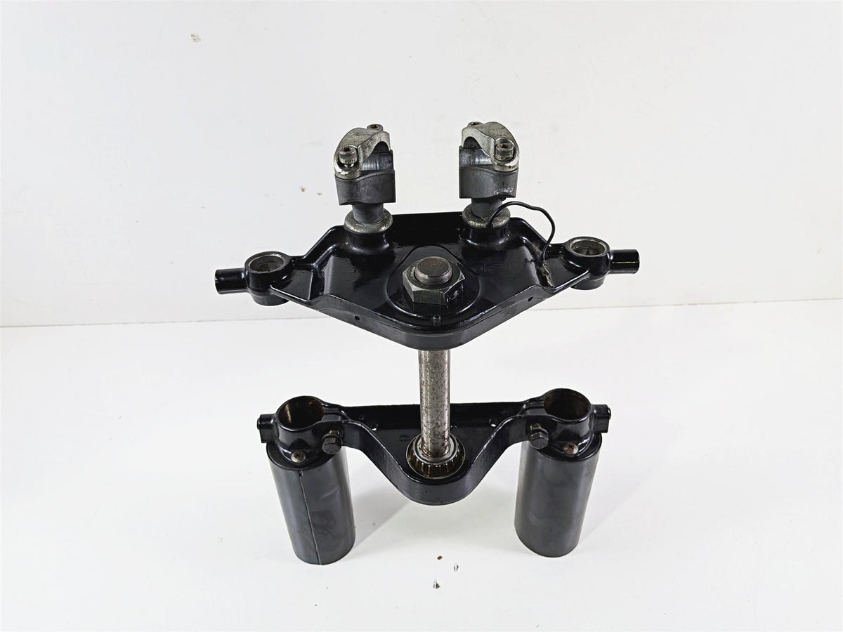 1990 Harley Touring FLHTC Electra Glide Upper Lower Triple Tree Set 45446-87A {{ shop.shopifyCountryName }} - Mototech271