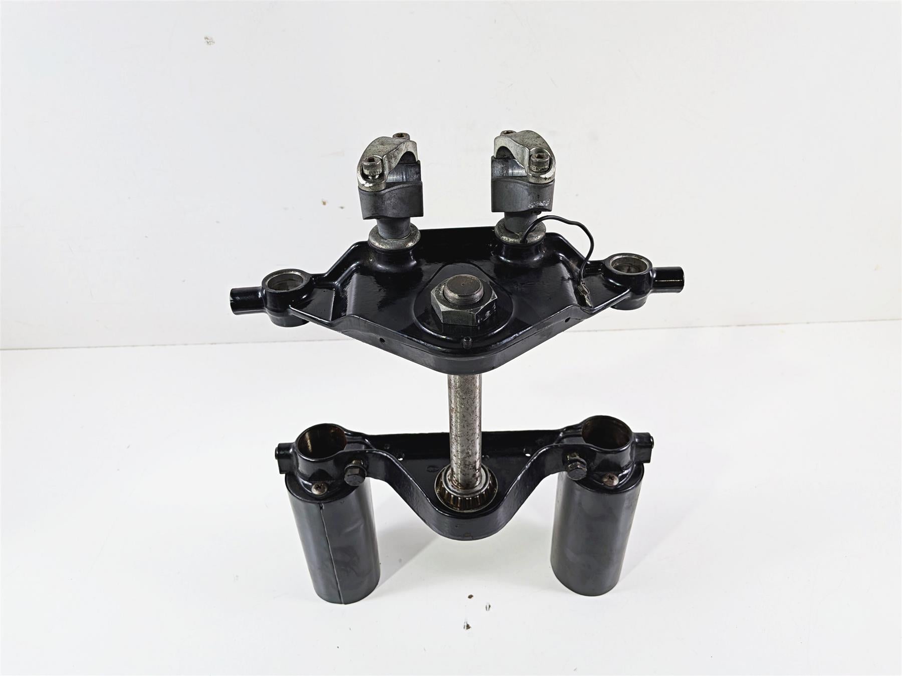 1990 Harley Touring FLHTC Electra Glide Upper Lower Triple Tree Set 45446-87A {{ shop.shopifyCountryName }} - Mototech271