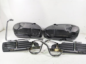 2002 Honda GL1500 CD Valkyrie Deluxe Interstate Saddlebag & Holder Set 21.152 | Mototech271