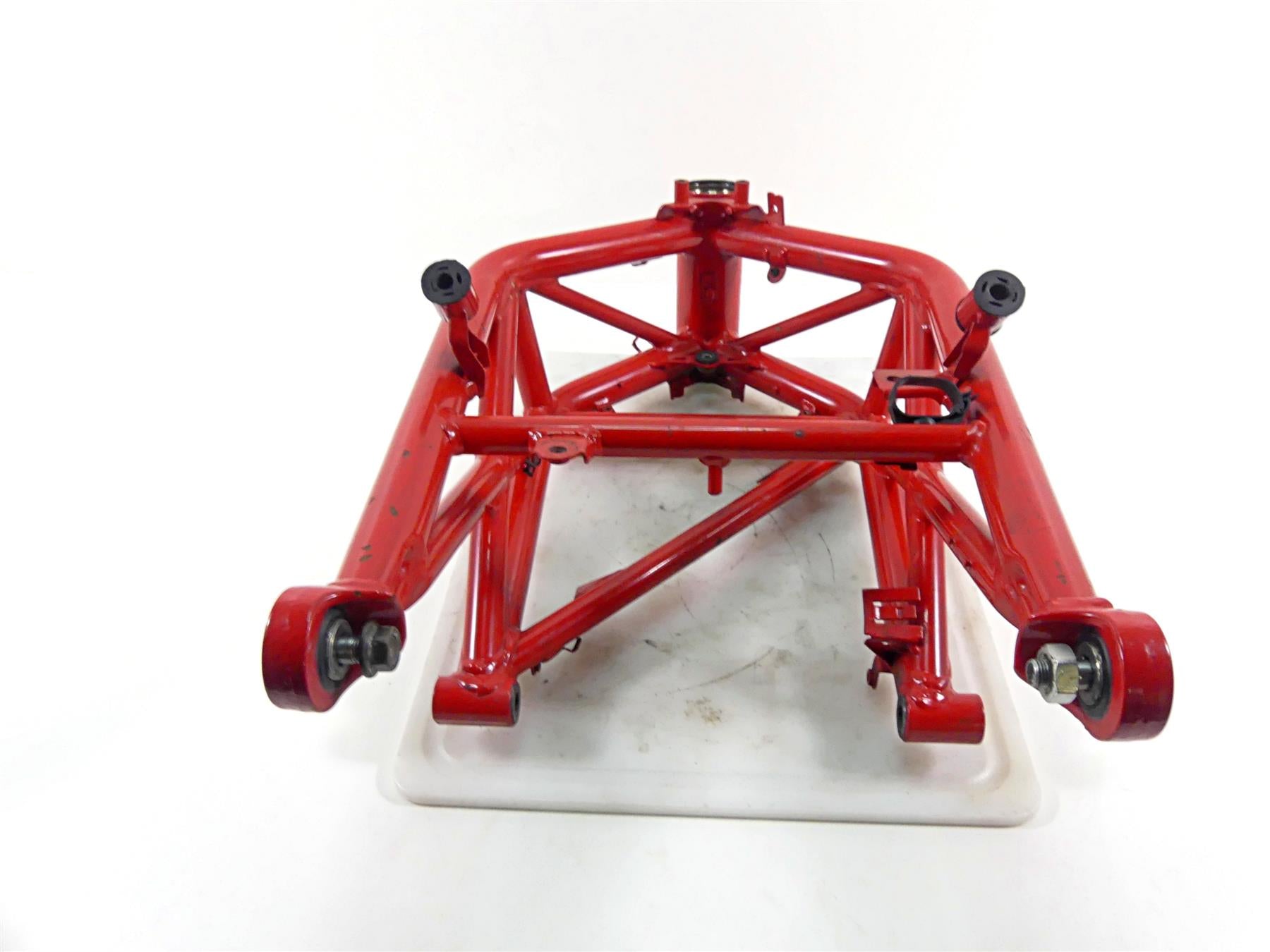 2012 Ducati Monster 1100 EVO Straight Red Main Frame Chassis 47021965AA {{ shop.shopifyCountryName }} - Mototech271