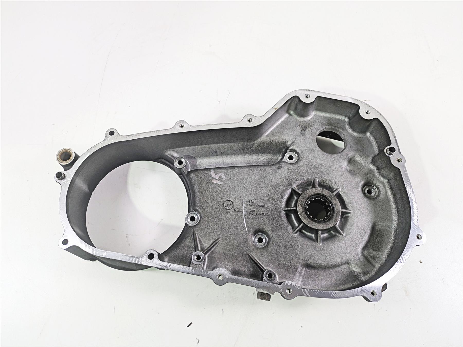 2007 Harley Touring FLHRSE CVO Road King Inner Primary Clutch Cover 60677-07 {{ shop.shopifyCountryName }} - Mototech271
