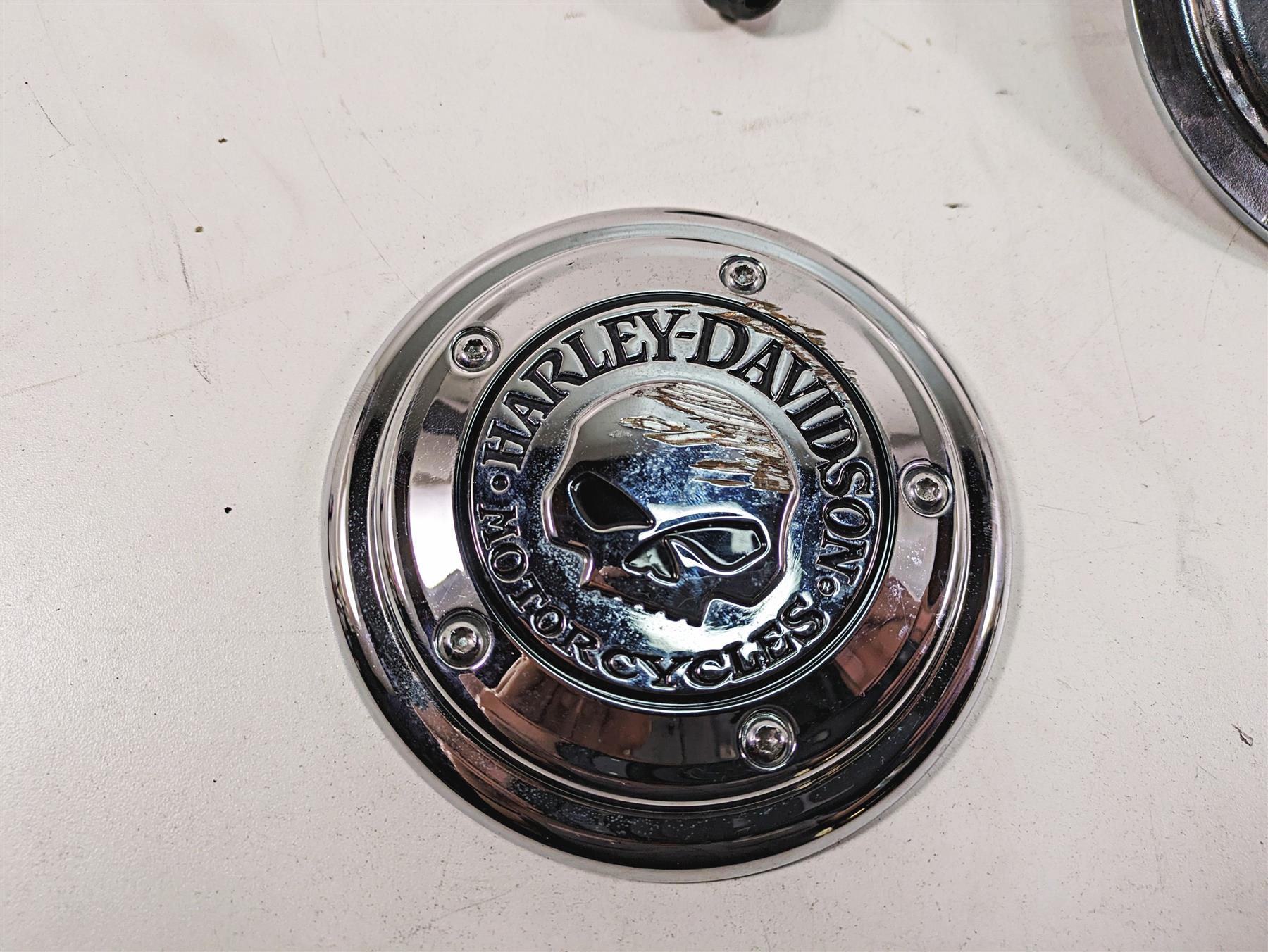 2006 Harley Sportster XL1200 Air Filter Cleaner Breather Mount + Cover 29000011 {{ shop.shopifyCountryName }} - Mototech271