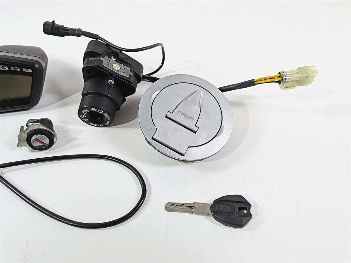 2011 Ducati Streetfighter 1098 S Gauges Ignition Key Switch Lock 3K 40610726B {{ shop.shopifyCountryName }} - Mototech271