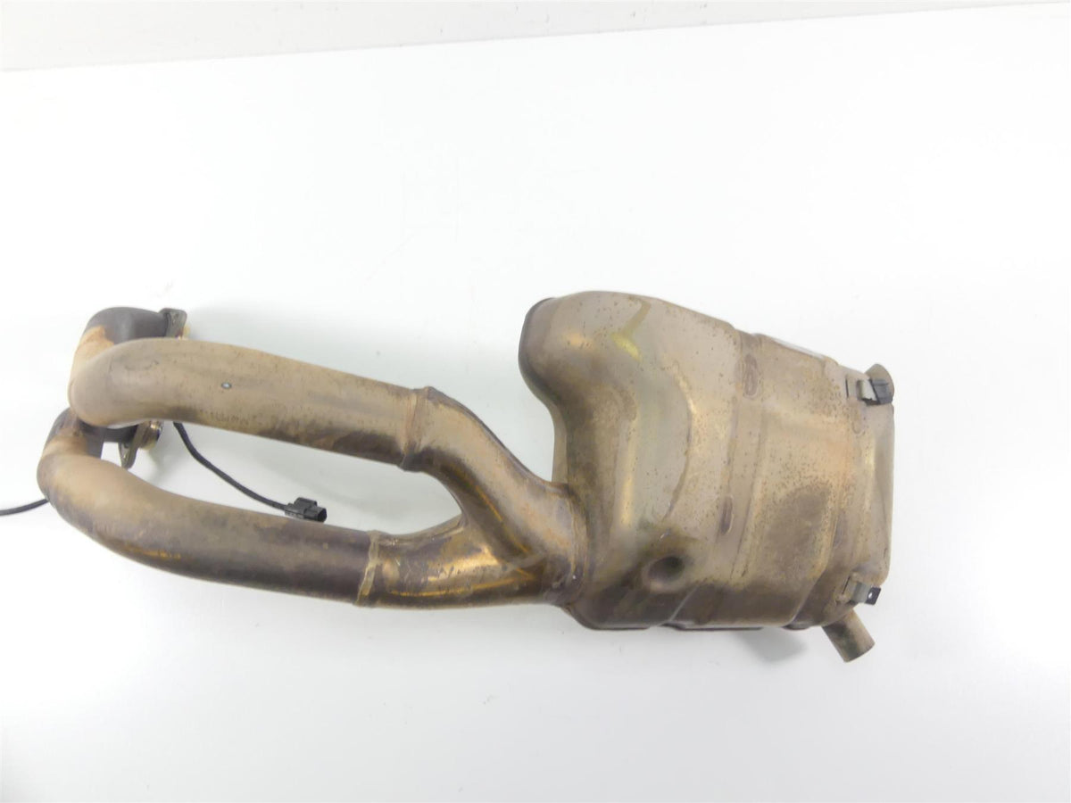 2021 Aprilia Tuono 660 RS 660 Oem Exhaust Header Chamber Manifold 2B005290 {{ shop.shopifyCountryName }} - Mototech271