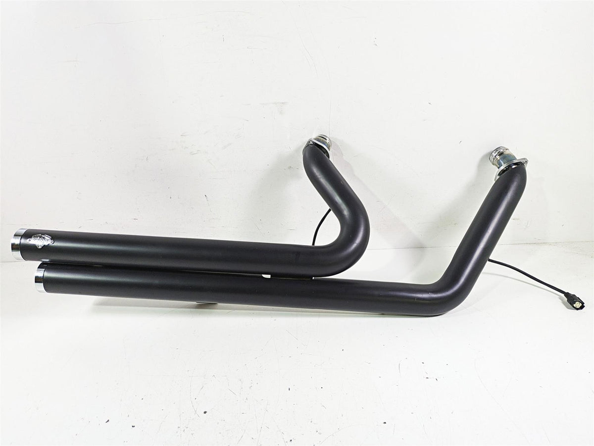 2019 Harley FLHCS Softail Heritage Vance Hines Big Shots Staggered Exhaust 47341 {{ shop.shopifyCountryName }} - Mototech271