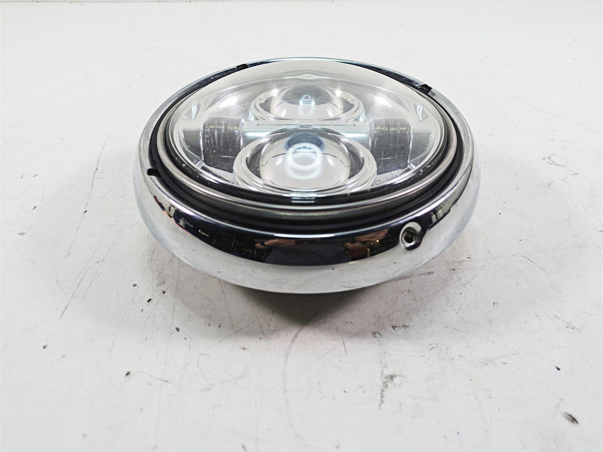2014 Harley Touring FLHTK Electra Glide Led Headlight Head Light Lamp 67700060 {{ shop.shopifyCountryName }} - Mototech271