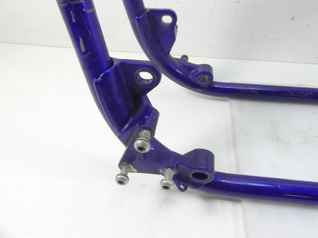 2004 Harley Softail FXSTD SE CVO Deuce Straight Blue Frame Chassis With Texas Salvage Title 46966-04BKO {{ shop.shopifyCountryName }} - Mototech271