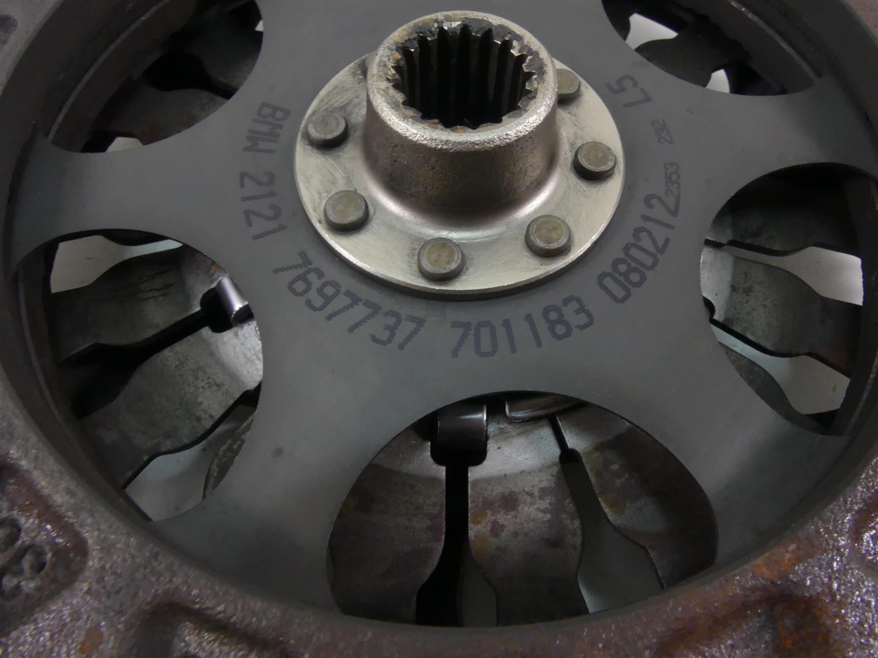 2012 BMW R1200 GS K255 Adventure Clutch Pressure Plate Disc Set 21217697737 {{ shop.shopifyCountryName }} - Mototech271