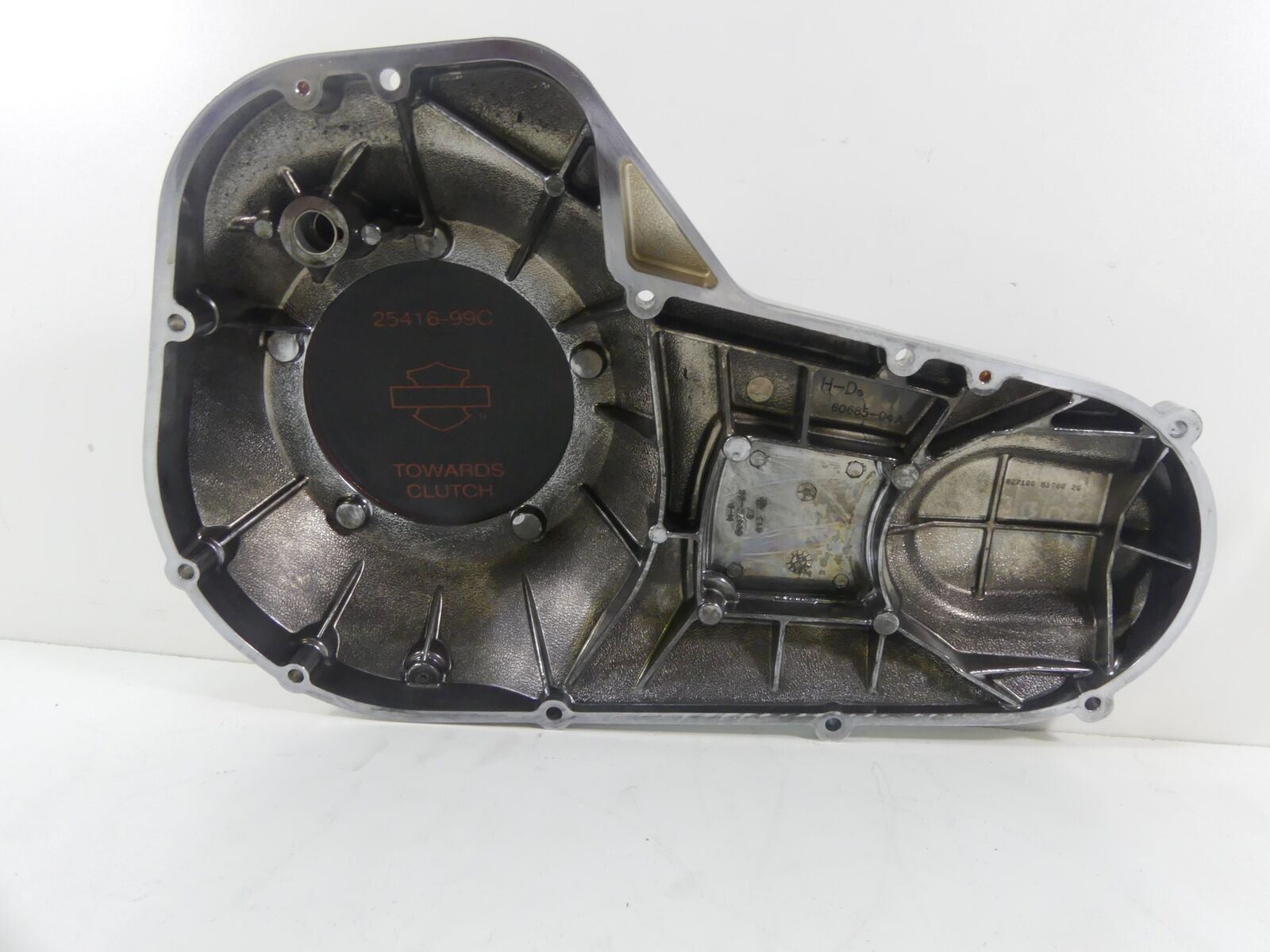 2006 Harley Touring FLHCU SE CVO Outer Primary Drive Clutch Cover 60685-04A {{ shop.shopifyCountryName }} - Mototech271