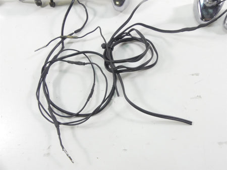 1993 Harley Dyna FXDL Low Rider Vintage Custom Chrome Blinker Turn Signals {{ shop.shopifyCountryName }} - Mototech271