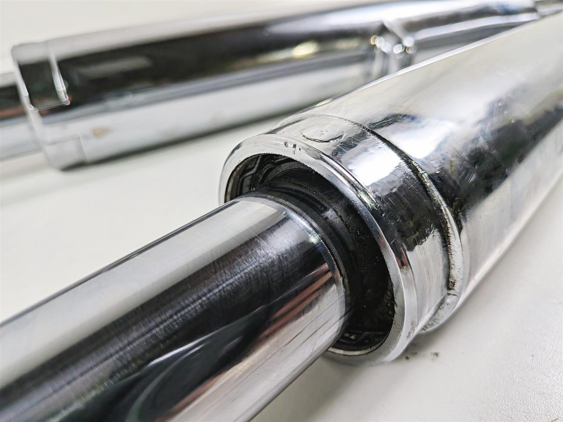 1993 Harley Touring FLHTCU Electra Glide Chrome Front Forks 41mm - Read 45860-84 {{ shop.shopifyCountryName }} - Mototech271