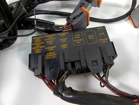 2003 Harley Touring FLHTCI E-Glide 100TH Main Wiring Harness Loom 70985-03 {{ shop.shopifyCountryName }} - Mototech271